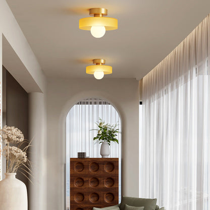 Modern ceiling light in Bauhaus style