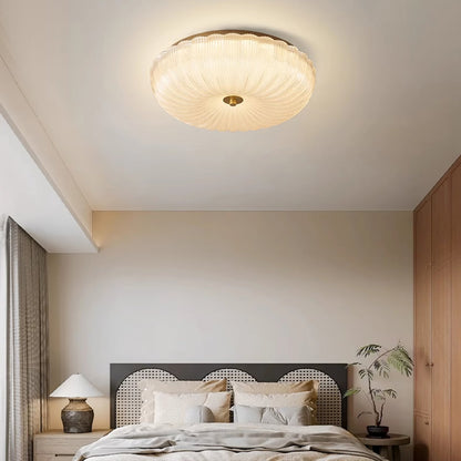 Modern Ripple Glass Ceiling Light