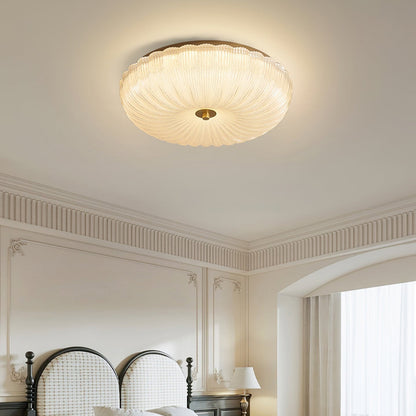 Modern Ripple Glass Ceiling Light