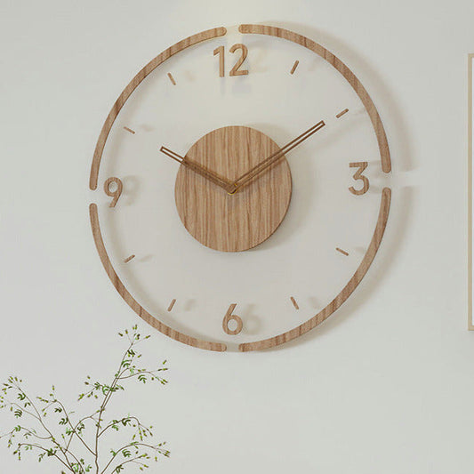 Timelessly Elegant Wooden Wall Clock