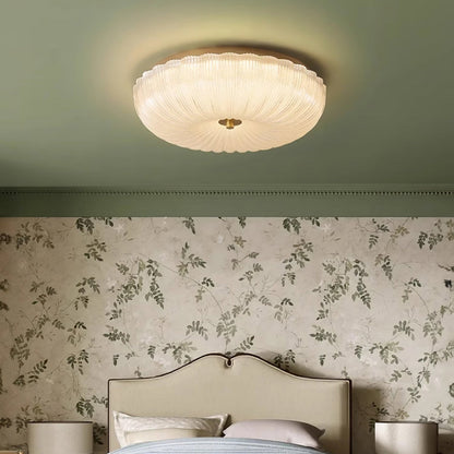 Modern Ripple Glass Ceiling Light