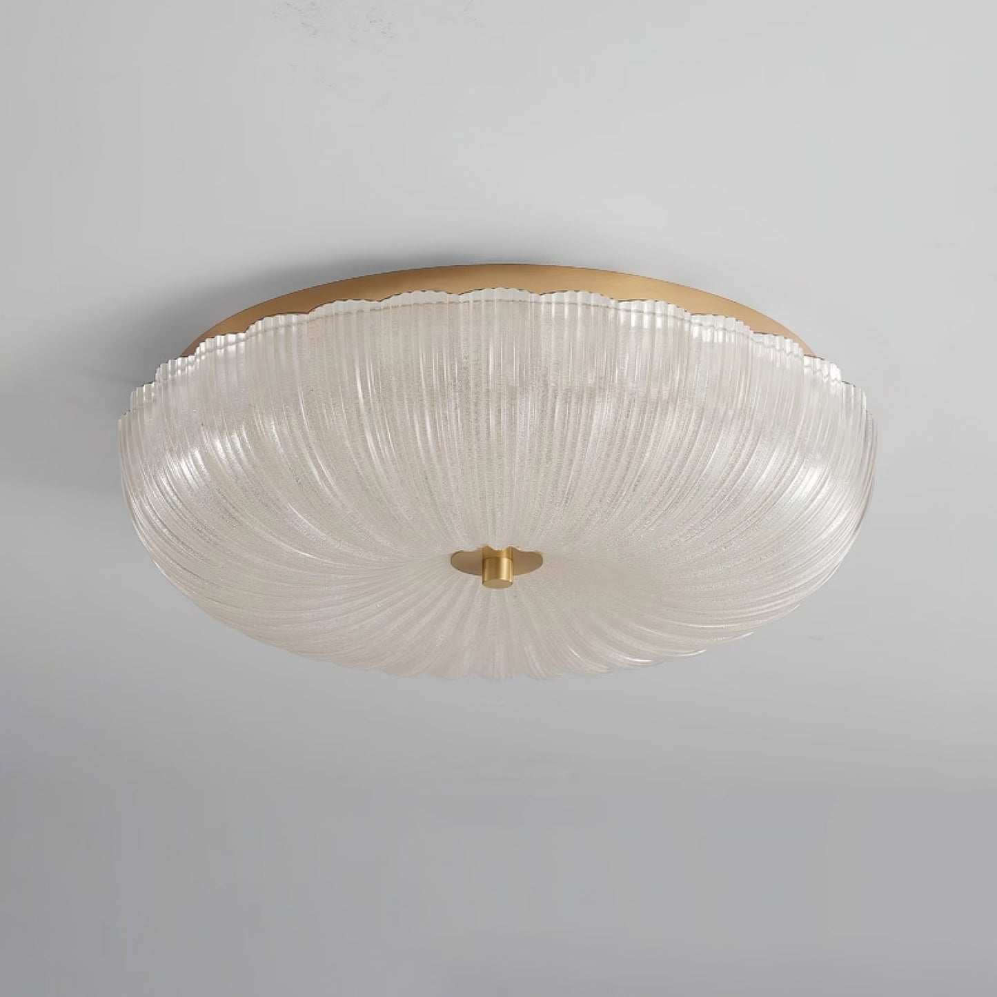 Modern Ripple Glass Ceiling Light