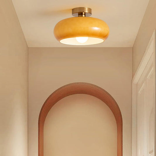 Vintage Glass Ceiling Light