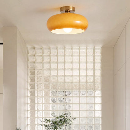 Vintage Glass Ceiling Light