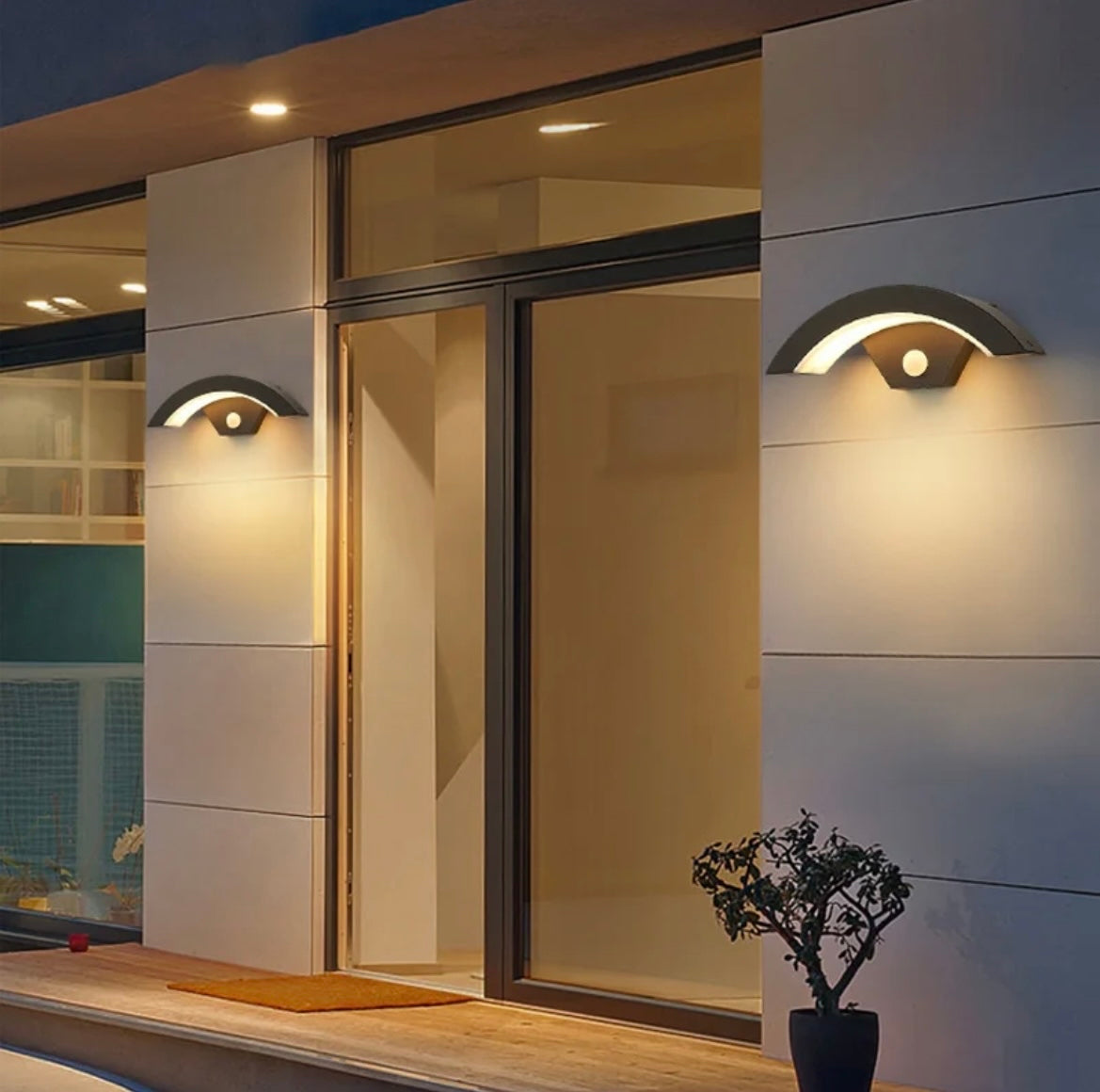Smart Outdoor LED Wall Light