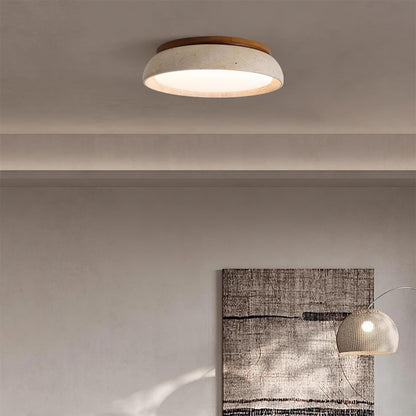 Modern Travertine LED Ceiling Light