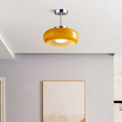 Vintage Glass Ceiling Light