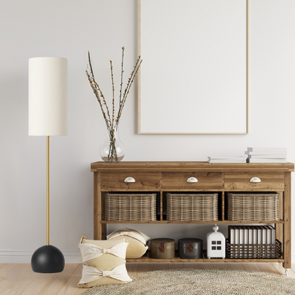Classic Standing Fabric Lamp