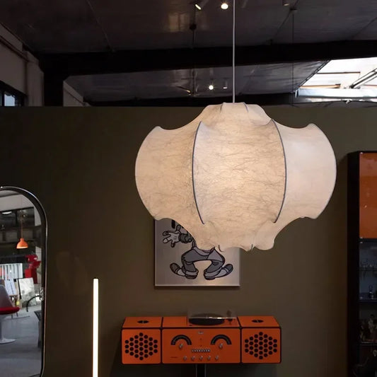 Japanese Silk Lamp