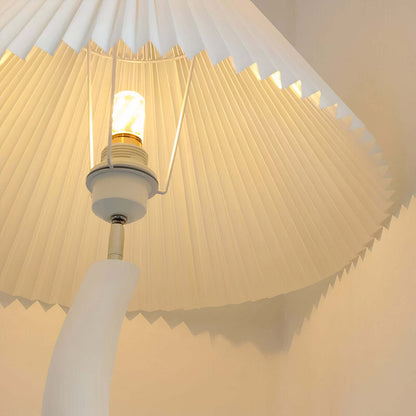 Natural Linen Floor Lamp