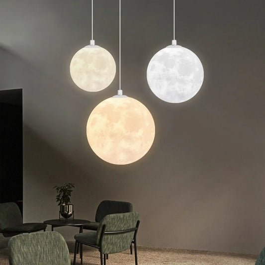 Elegant night light pendant lamp