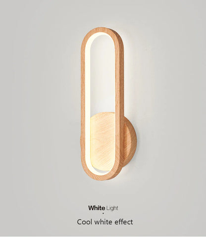 Wooden Glow Wall Light