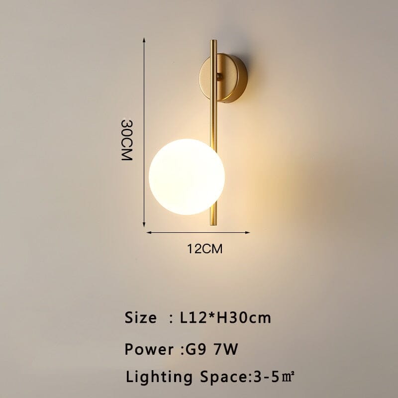 Soft Glow Bedroom Wall Light