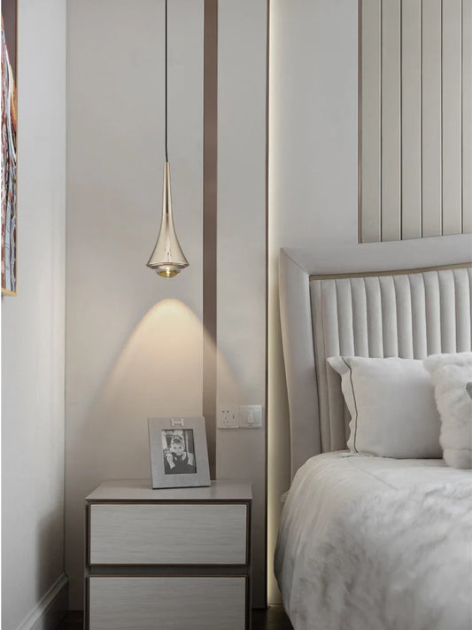 Mirror LED pendant light