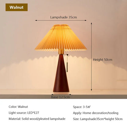 Tranquil Wooden Glow Lamp