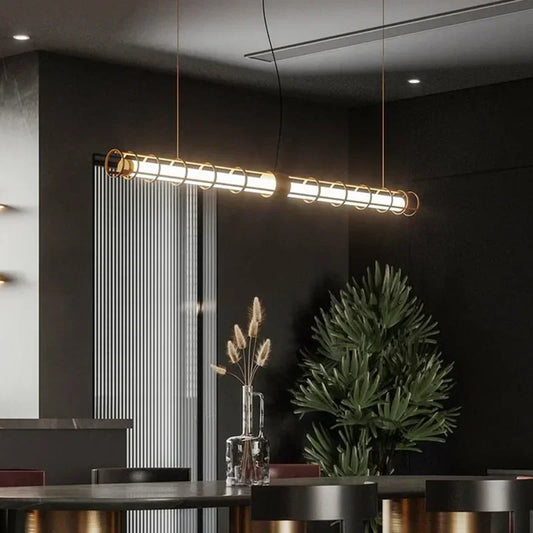 Elegant Steel Ceiling Light