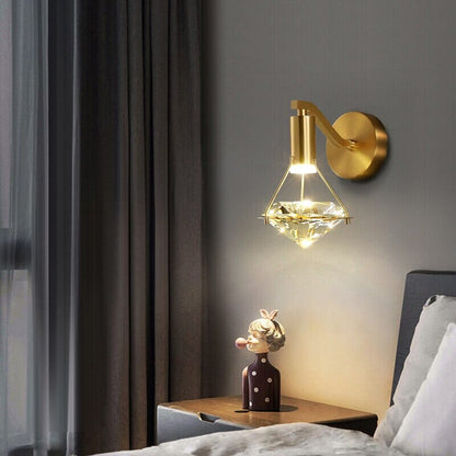 Diamond Cut Wall Sconce