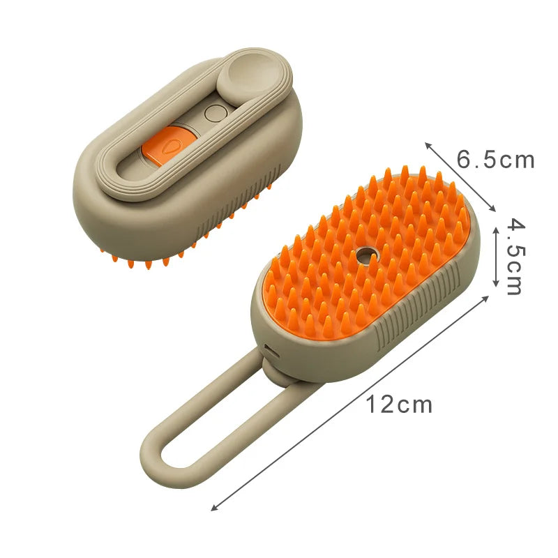 3-in-1 Elektrische Verzorgingsborstel voor Katten