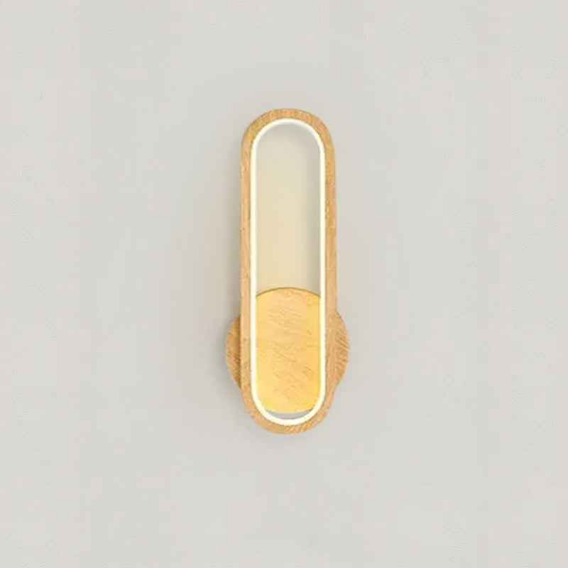 Wooden Glow Wall Light