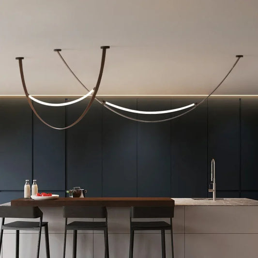 LED belt pendant light