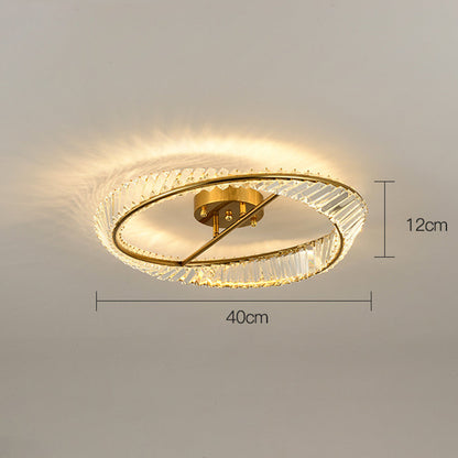 Crystal Glow Ceiling Light