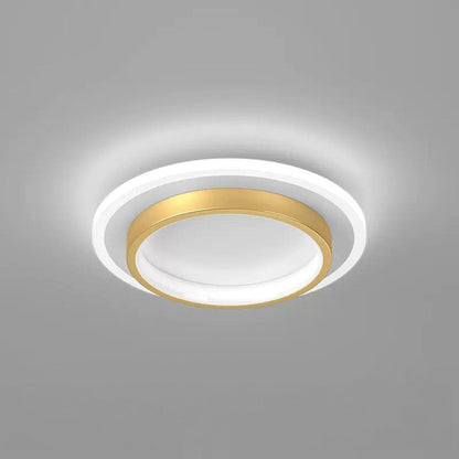 Round Metal & Acrylic Ceiling Light