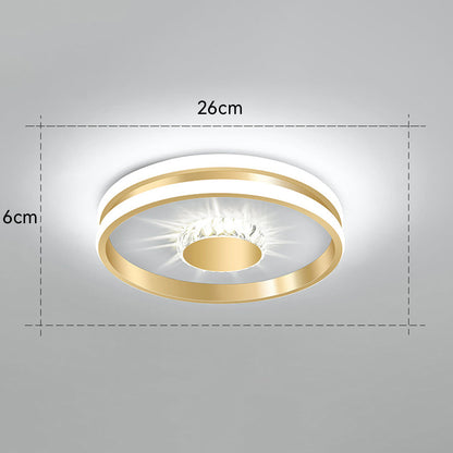 Crystal Luxe Hallway Light