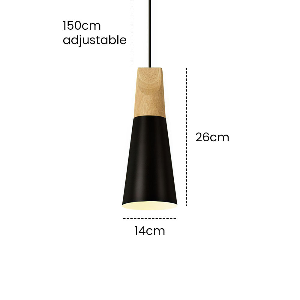 Nordic Wood Pendant Light