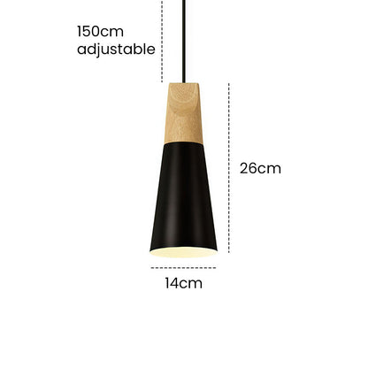 Nordic Wood Pendant Light