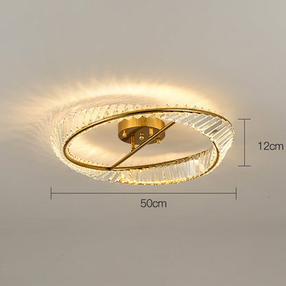 Crystal Glow Ceiling Light