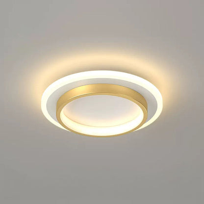 Round Metal & Acrylic Ceiling Light