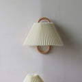 Contemporary Pleated Wall Lamp