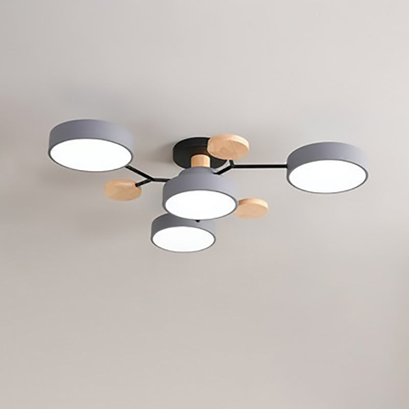 Round Nordic Ceiling Lamp