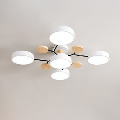 Round Nordic Ceiling Lamp