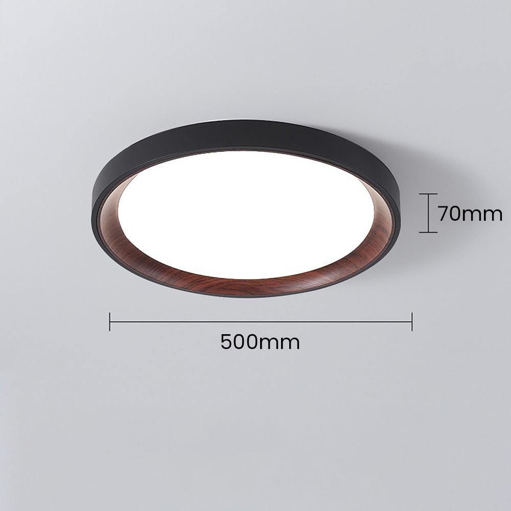 Sleek Round Acrylic Ceiling Light