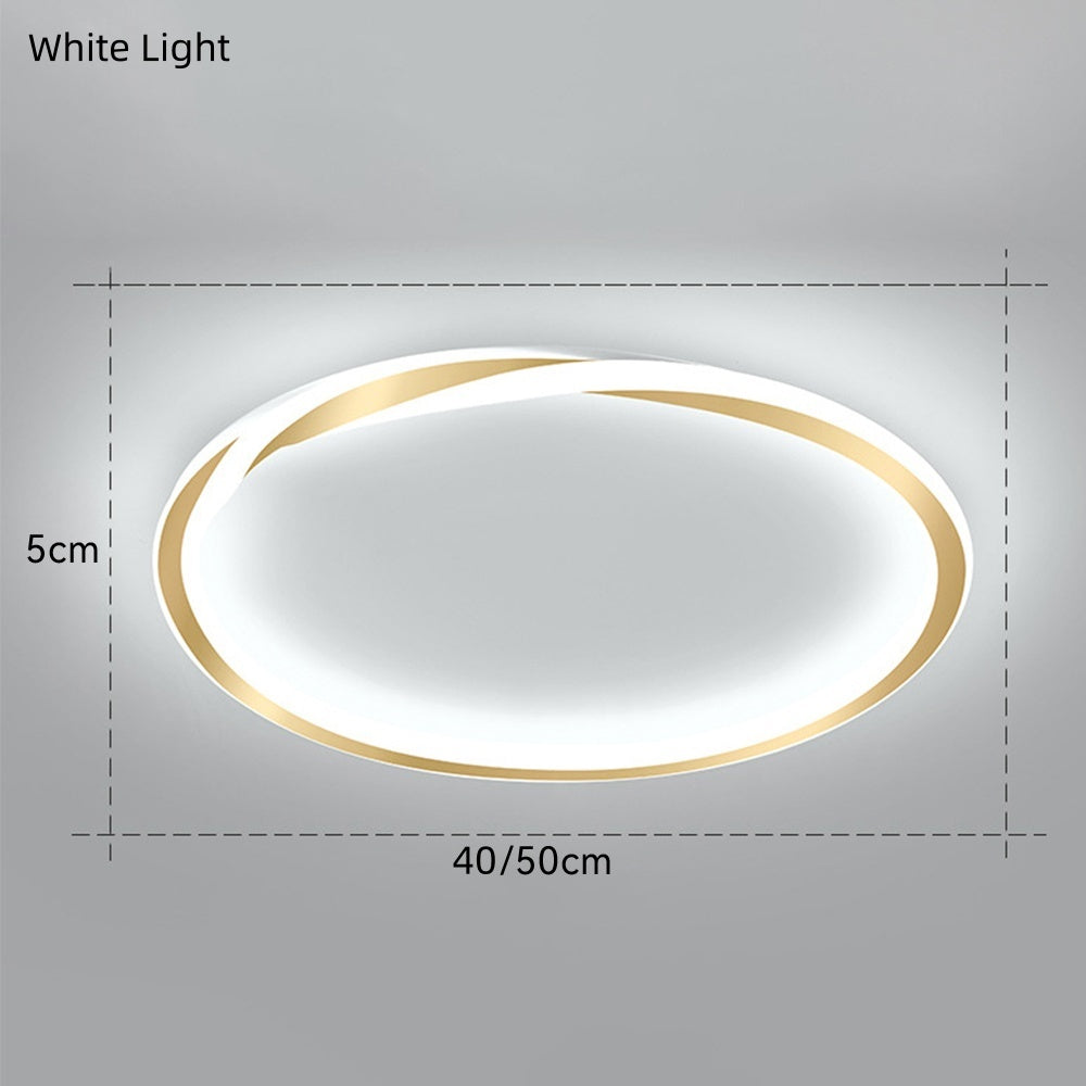 Round Minimal LED Ceiling Light