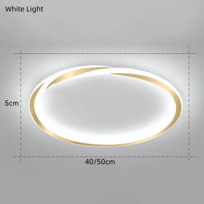 Round Minimal LED Ceiling Light