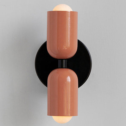 Industrial Double Head Wall Light