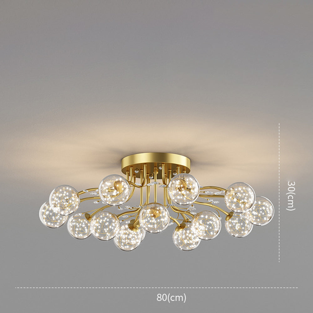 Scandinavian LED Ceiling Fixture