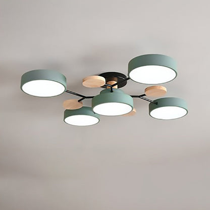 Round Nordic Ceiling Lamp