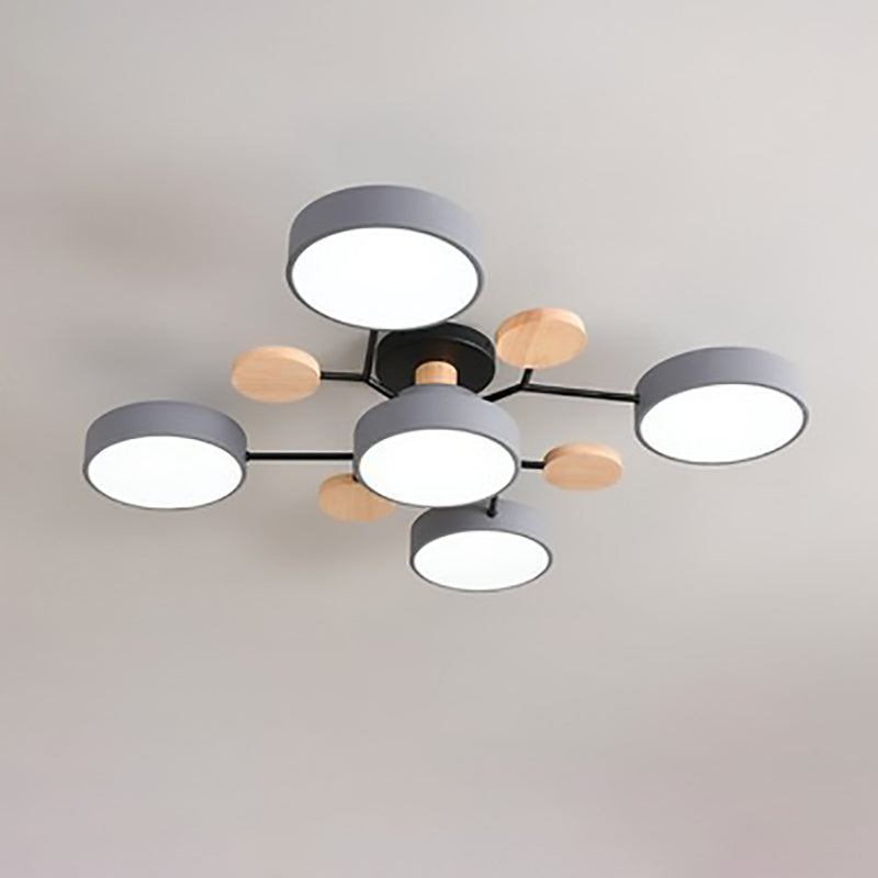 Round Nordic Ceiling Lamp