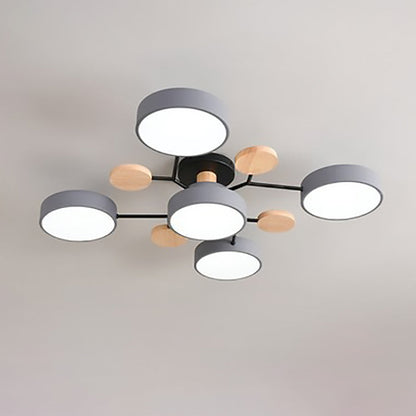 Round Nordic Ceiling Lamp