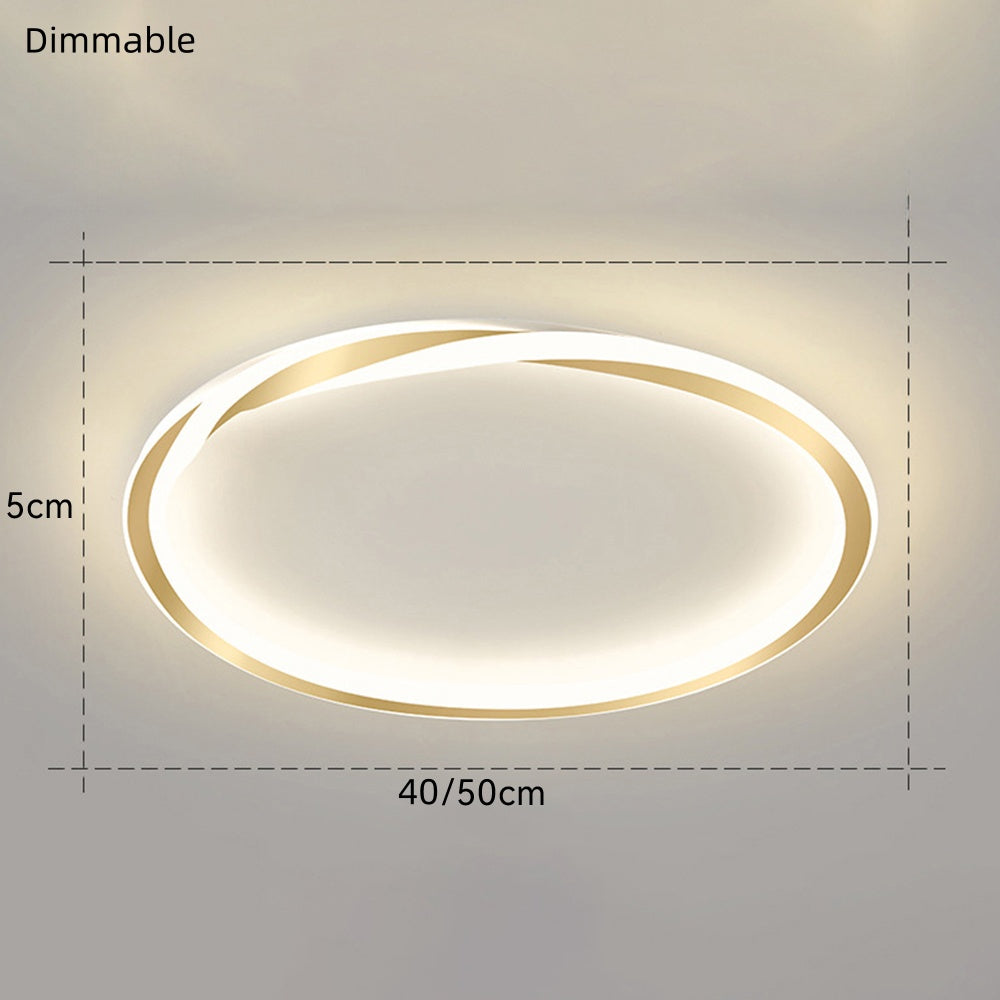 Round Minimal LED Ceiling Light