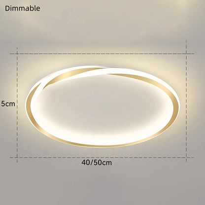 Round Minimal LED Ceiling Light
