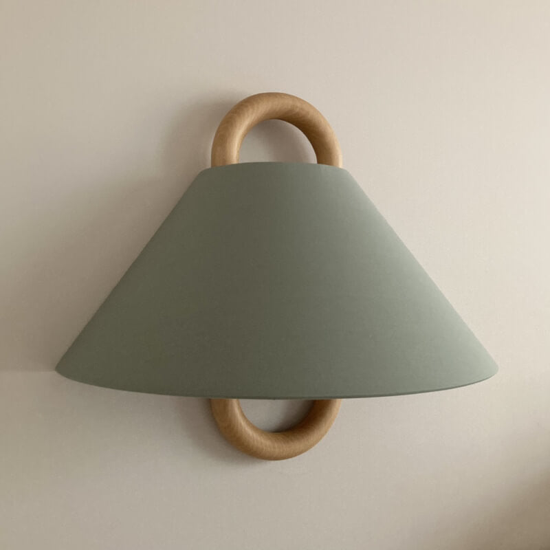 Contemporary Pleated Wall Lamp