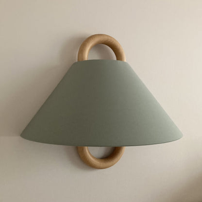 Contemporary Pleated Wall Lamp