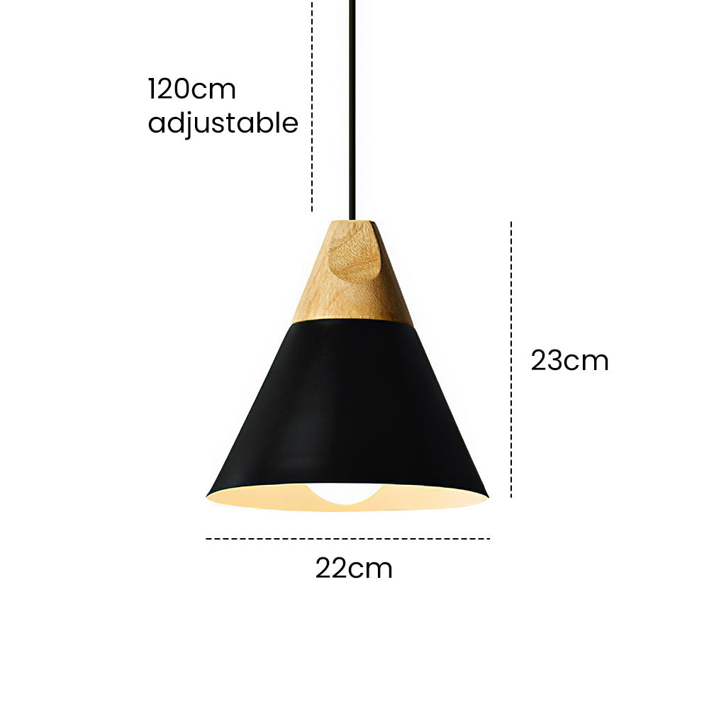 Nordic Wood Pendant Light