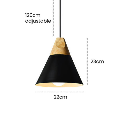 Nordic Wood Pendant Light