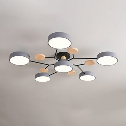 Round Nordic Ceiling Lamp