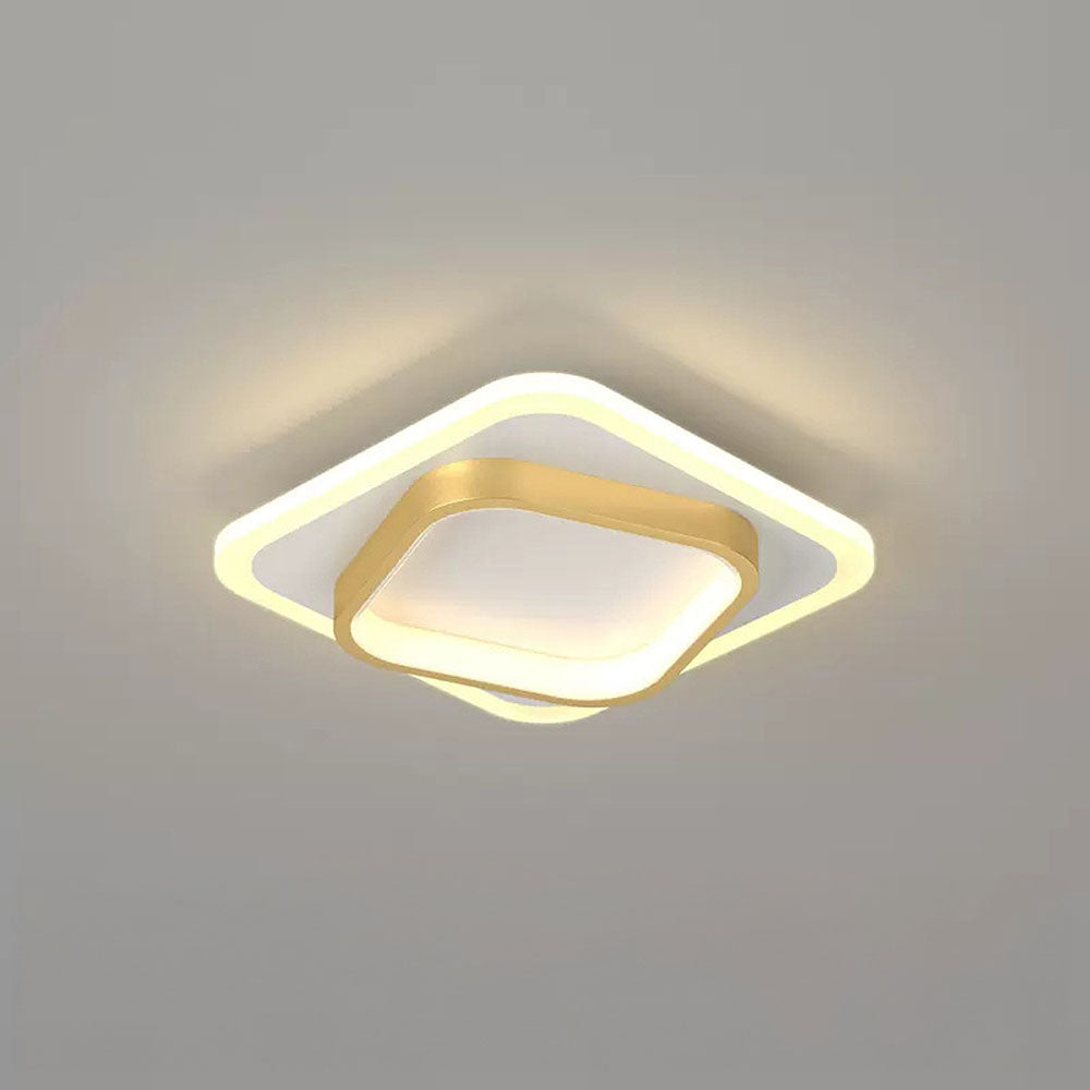 Gold Square LED Panel